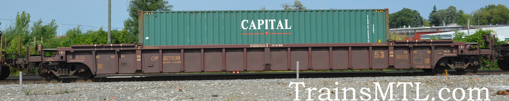 Car/wagon CP527836 right side / coté droit